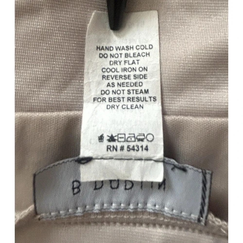 B. Darlin Champagne Velvet Beige Semi Wrap Cut Out Bodycon Midi Dress Sz 15/16 - Picture 8 of 10